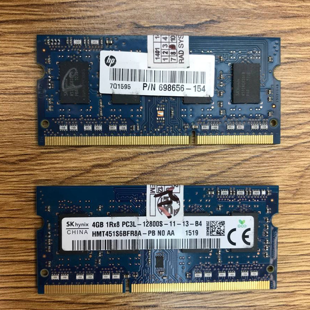 رم ۴ گیگ DDR3 لپ تاپ ۱۶۰۰MHZ | 12800s