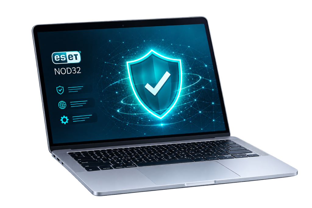 ESET NOD32 Cybersecurity Laptop
